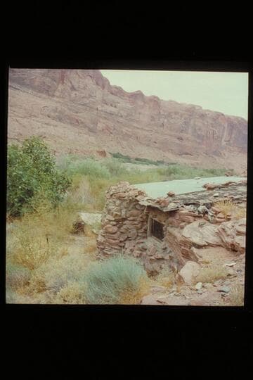 Cabin at Mile 108; Glen Canyon