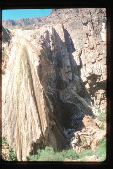 Travertine Fall