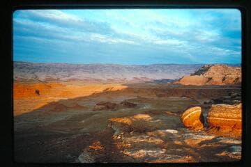 Across Hall Creek to Waterpocket Fold