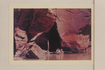 Entering the side canyon at Mile 73.6.  Nevills San Juan punt