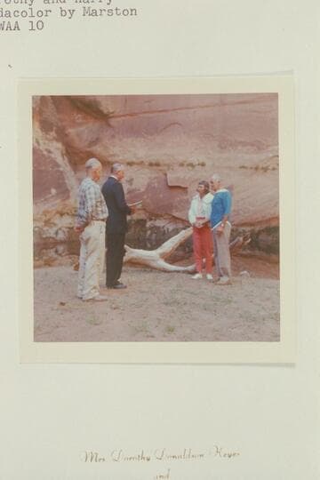 Bering Monroe and The Flying Bishop Bill Wells and Dorothy and Harry Aleson