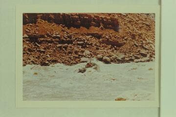 "Bootoo" cutting back toward center at lower end of Soap Creek Rapid