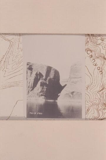 Mouth of Cottonwood Canyon.  Mile 33.3 right bank, Glen Canyon