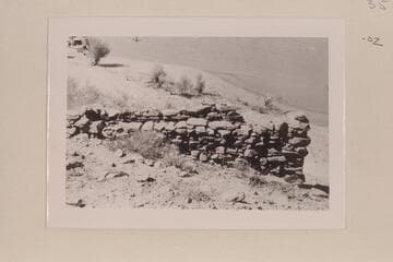 Other stone cabin at Spencer camp.  The edge of this photo appears at right in photo #14