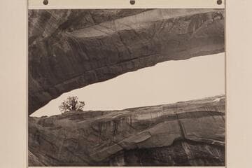 Northwest or right end of Hawkeye Arch
