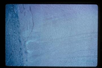 Inscription; Halls Crossing; left bank