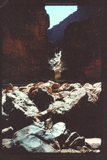 Side Canyon outlet, 27 mile rapid