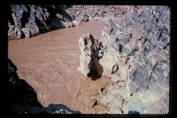 Alcove, right bank; 232 Mile Rapid