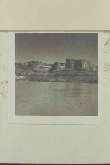 Twin Fortress; left bank above mouth of Hell Roarin Canyon