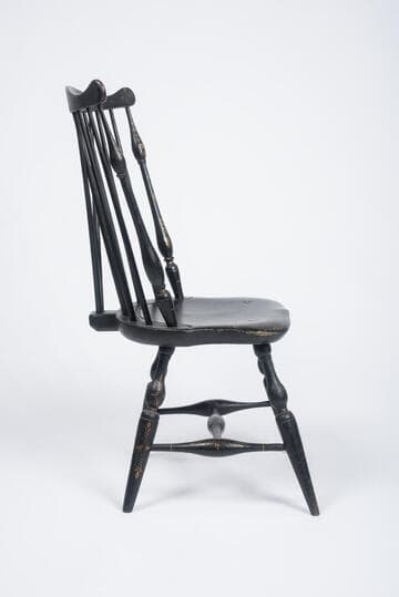Brace-back Windsor Side Chair