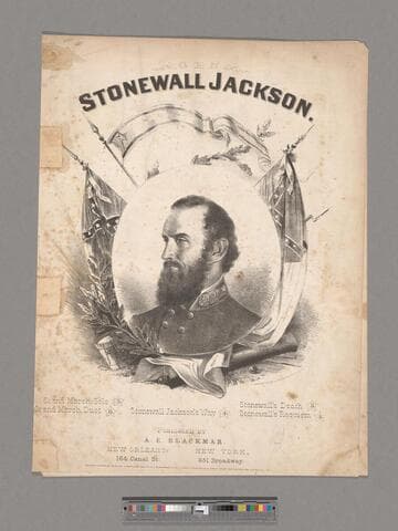 Grand march : illustrative of "Stonewall Jackson's Way." / Chas. Young