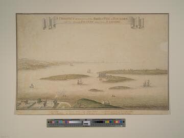 Prospect of the Ruins of the Castle of Pile of Fouldry