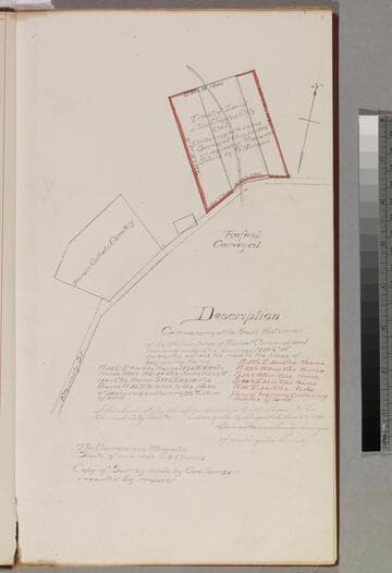 Tract of land.; on request of Francisco Solano