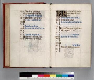 Book of Hours, use of Rome : [manuscript]
