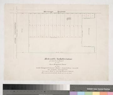 Metcalf's Subdivision of Lots 9 & 12 Block I in the San Pasqual Tract of the Lake Vineyard Land & Water Association Lands