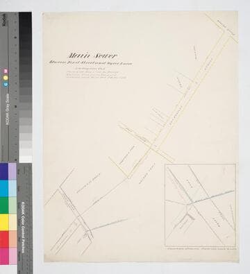 Main Sewer between First Street and Ogier Lane