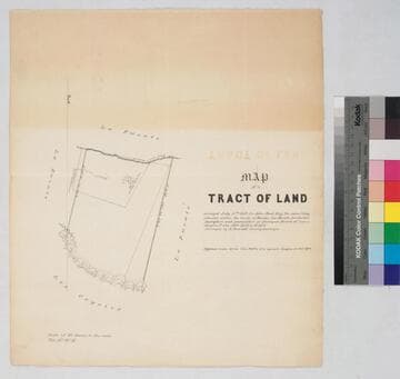 Map of a Tract of Land