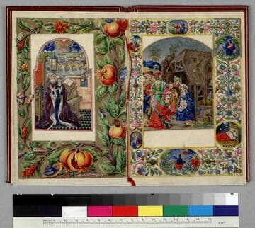 Book of Hours: selected leaves : [manuscript]