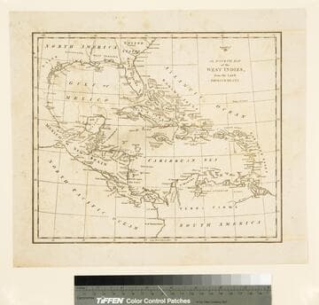 An Accurate Map of the West Indies, from the Latest Improvements