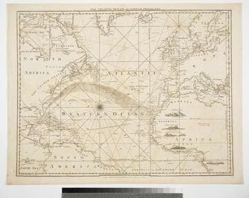 Atlantic Ocean by Governor Pownall F.R.S