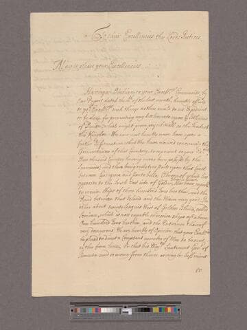 Great Britain. Board of Trade. To the Lords of Justices : Report concerning the Golden Island