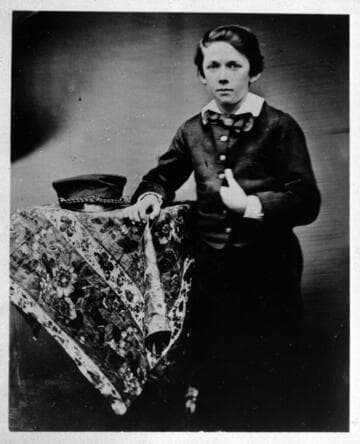 Portrait of Henry E. Huntington at the age of eleven