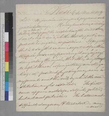 William January, Washington, D.C., letter to Thomas Jefferson, Monticello