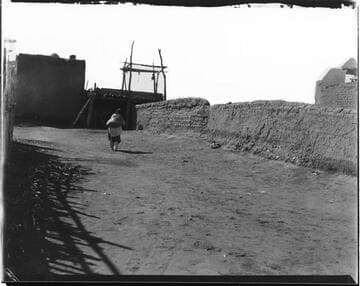 Tesuque, adobe structure