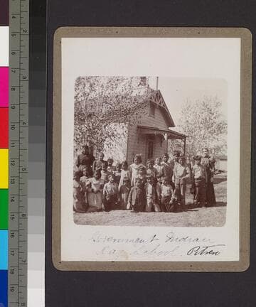 Government Indian Day School. Potrero