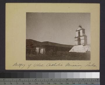 Belfry of Old Catholic Mission, Pala. [Variant]