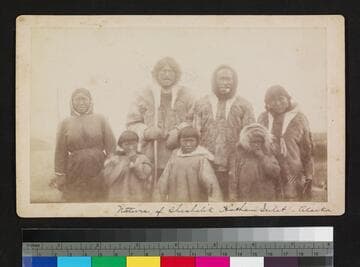 Natives of Sheshalik, Hotham Inlet -- Alaska