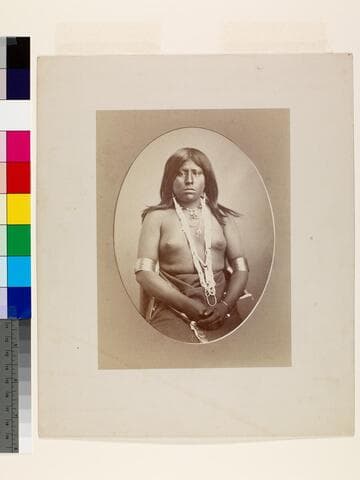 A Wichita Indian belle, 1868