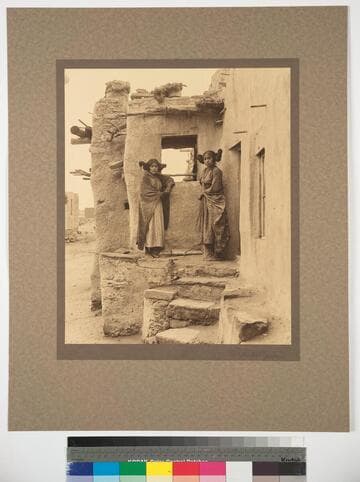 Hopi girls, Sichomovi, Arizona