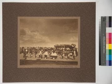 Cochiti Basket Dance. Middle of dance