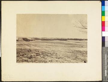 Park of wagons, Army of Potomac, near Falmouth, 1863