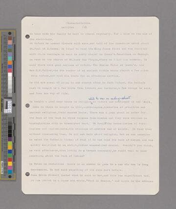 [Edwin Powell Hubble, a Biographical Memoir] : Characteristics