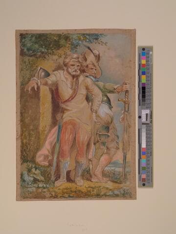 Copy of print by J H Mortimer