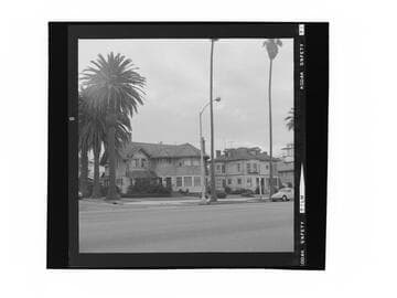 Houses on Ocean Avenue, Santa Monica