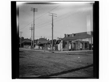 Ruins of adobe building, Los Angeles