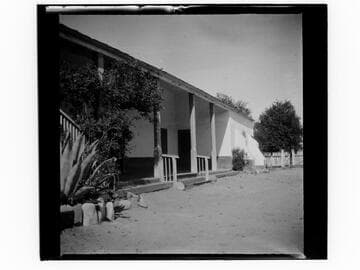 Rancho Camulos, south veranda