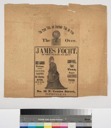 The price tells, and everybody tells the price the [world] over. James Focht, is the place to buy