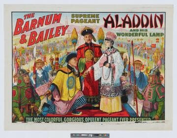 The Barnum & Bailey supreme pageant Aladdin and his wonderful lamp