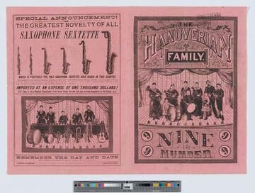 The Hanoverian family. : Nine in number