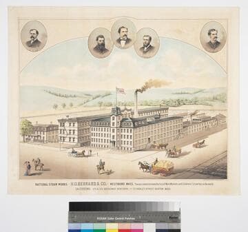 National Straw Works - H.O. Bernard & Co. - Westboro', Mass