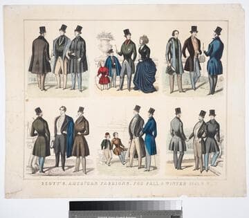 Scott's, American fashions. for fall & winter 1845 & 6