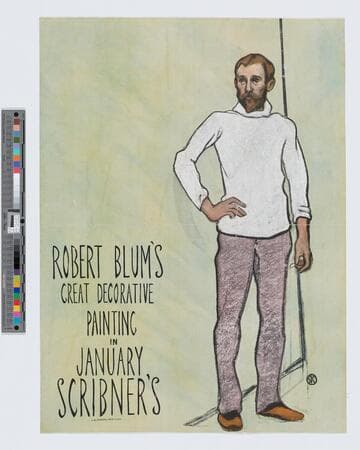 Robert Blum's great decorative painting in January Scribner's