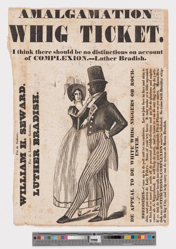 Amalgamation Whig ticket
