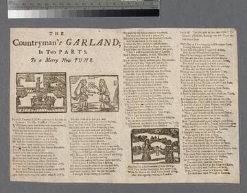 The countryman's garland  in two parts. To a merry new tune