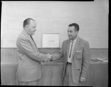 Award presentation