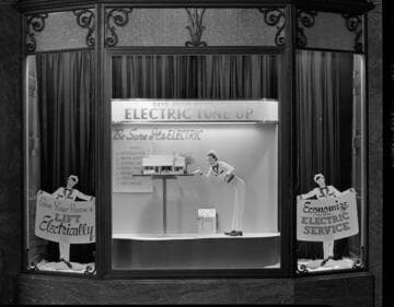 General Office display window